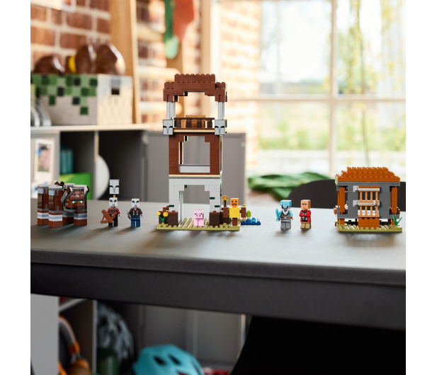 LEGO Minecraft 21278 Kryjówka rozbójników i dewastatorów - 1331614 - zdjęcie 9